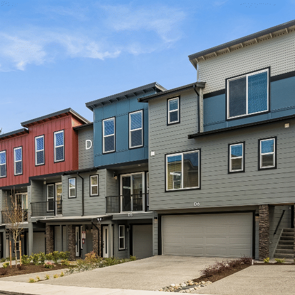 Multi-unit residential building requiring blower door testing for WSEC compliance